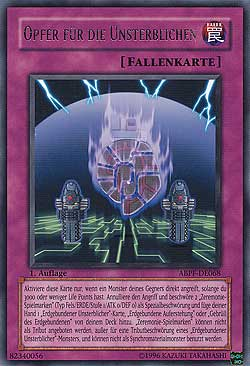 Opfer für die Unsterblichen - Yu-Gi-Oh!